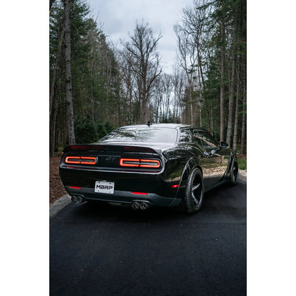 MBRP Perf Series 3in D&S Cat-Back Exhaust w/ CF Tips | Dodge Challenger 16+ (S71143CF)