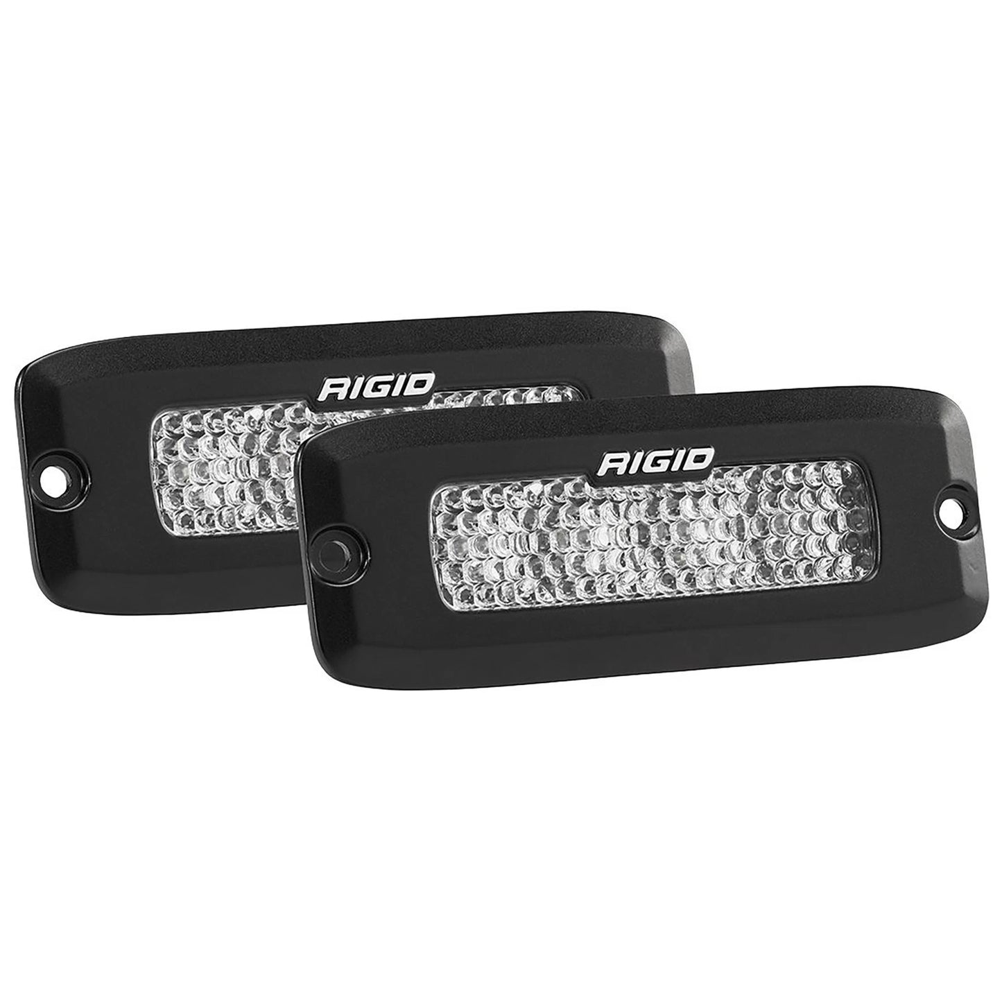 Rigid Industries Rigid SR-Q Back Up Light Kit - Flood Diffused / Flush / Pair (RIG980033)