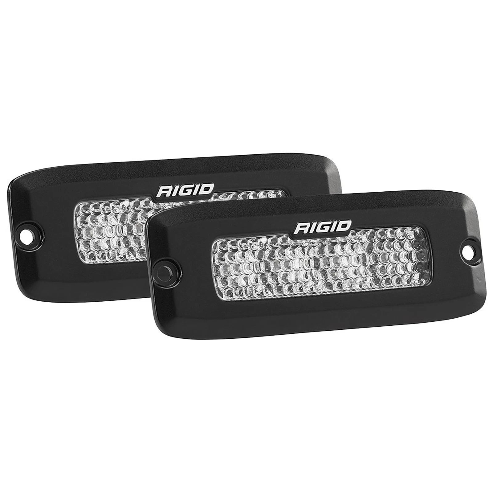 Rigid Industries Rigid SR-Q Back Up Light Kit - Flood Diffused / Flush / Pair (RIG980033)