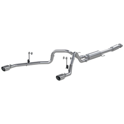 MBRP 3in Aluminized Steel Single Side Catback | Ford F-150 21-23 2.7L/3.5L/5.0L (S5211AL)