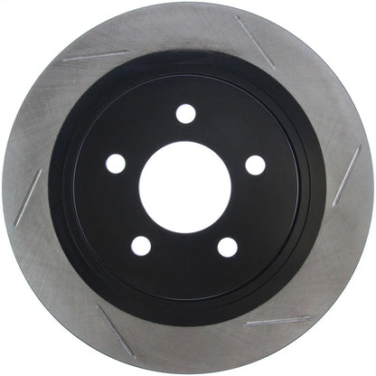 StopTech 126.61087SL Rear Left Slotted Brake Disc Rotor for 2005-14 Ford Mustang