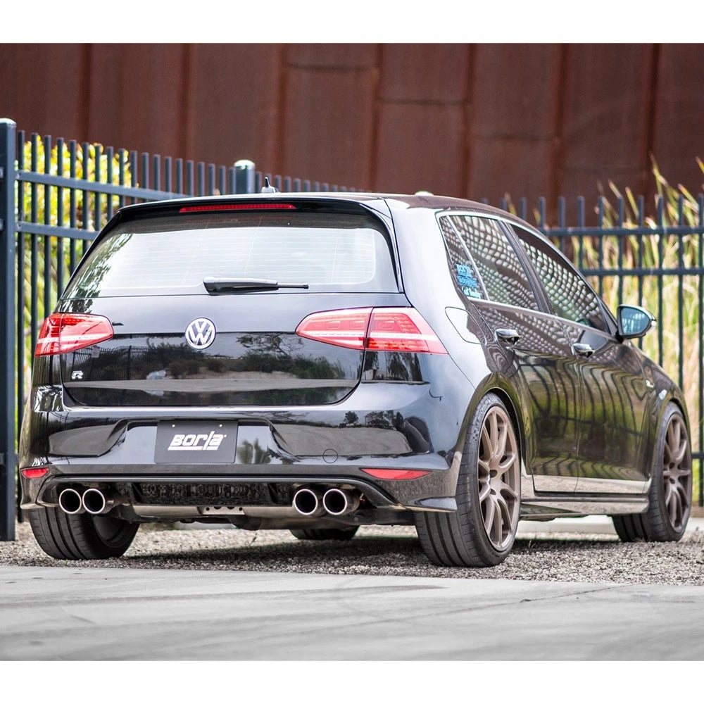 Borla S-Type Cat-Back Exhaust | 2015-2017 VW Golf R Mk7 (140643)
