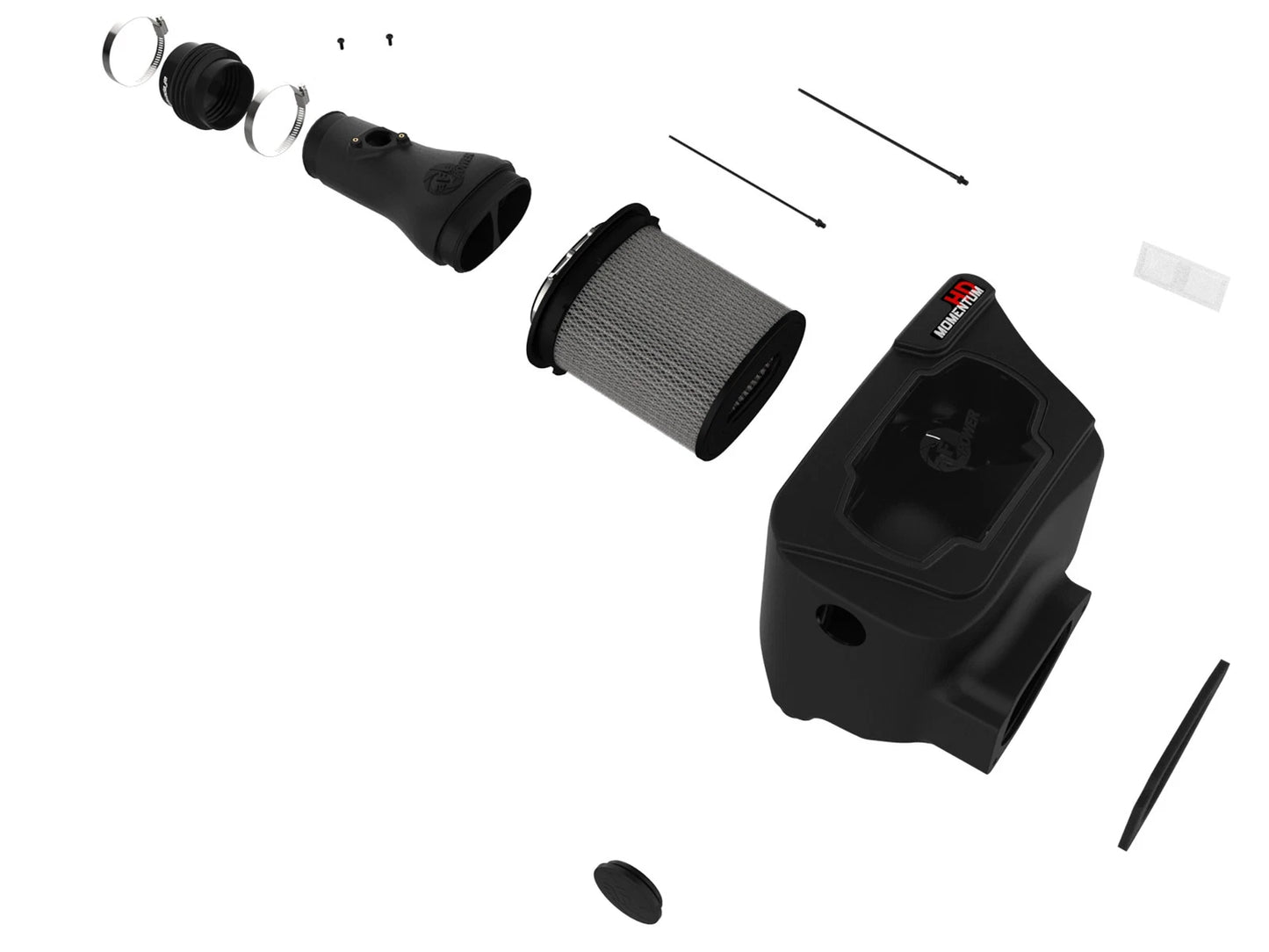 aFe Momentum HD Cold Air Intake System w/ Pro DRY S Filter 2022 Toyota Land Cruiser V6-3.3L (td)
