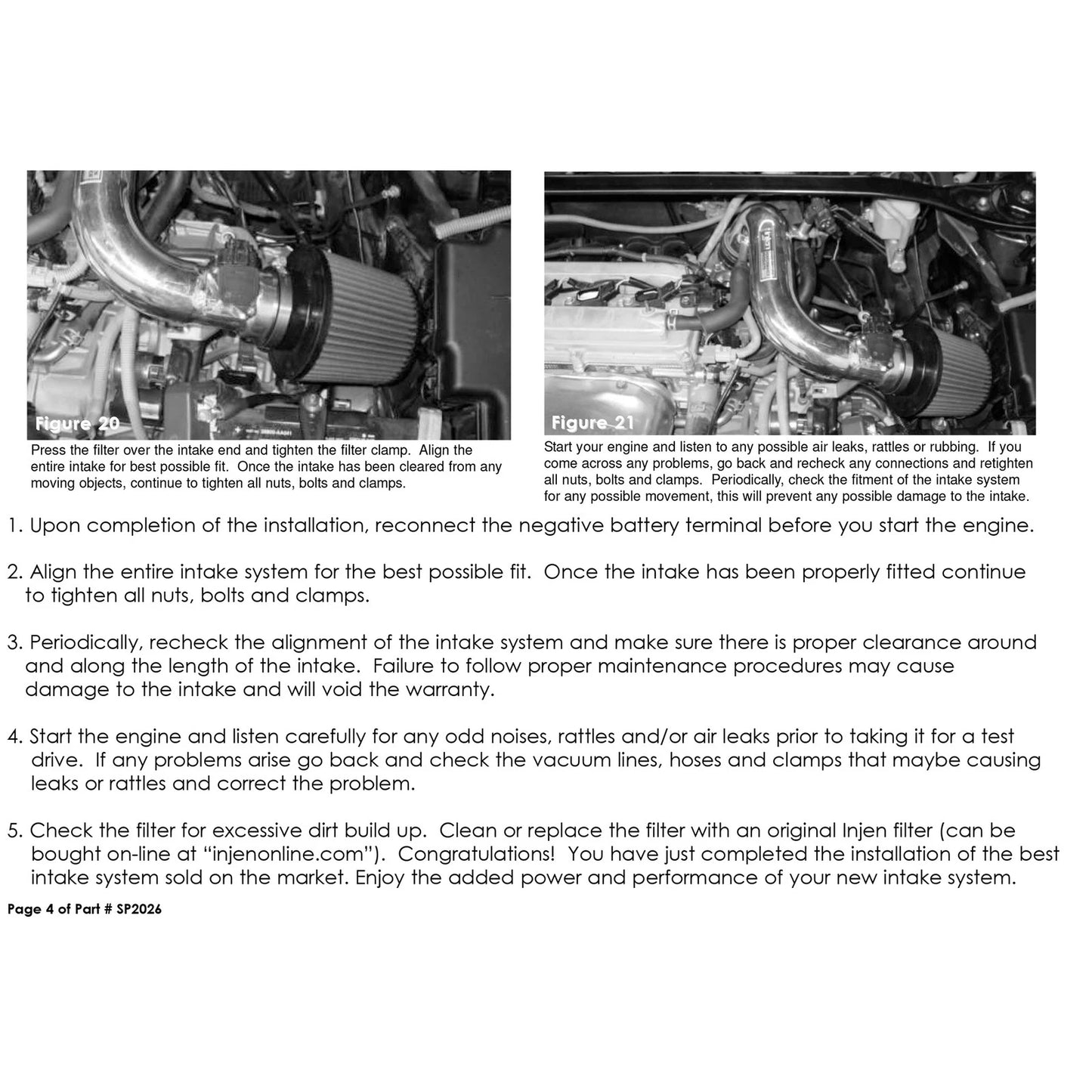 Injen 04-05 Toyota Camry / Solara 4-Cylinder Polished Short Ram Intake | Toyota Camry (94-11) / Lexus ES300 (97-01) / Toyota Solara (99-08) / Toyota Avalon (00-04) / Lexus ES330 (01-06) (SP2026P)