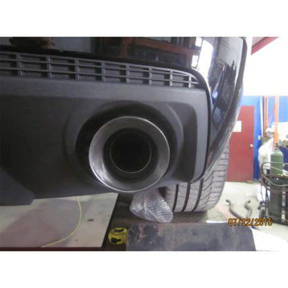 MBRP 3in T304 Dual Rear Exit Axle-Back Muffler Delete | Chevrolet Camaro V8 6.2L (10-15) (S7019304)
