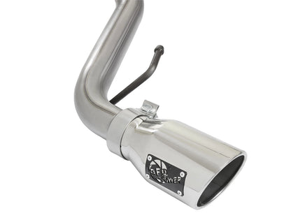 aFe Scorpion 2.5in Alum Steel Cat-Back Exhaust w/ Polished Tips | Toyota FJ Cruiser V6 4.0L (07-17) (49-06039-P)