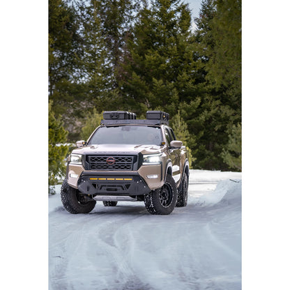 MBRP 3in Tip 3in Cat Back Single Side Exit Street Profile | Nissan Frontier (22-23) (S5407BLK)