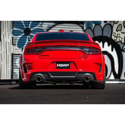 MBRP 3in Race Alum Steel Cat-Back Exhaust Dodge Charger 17-21 (S7118AL)
