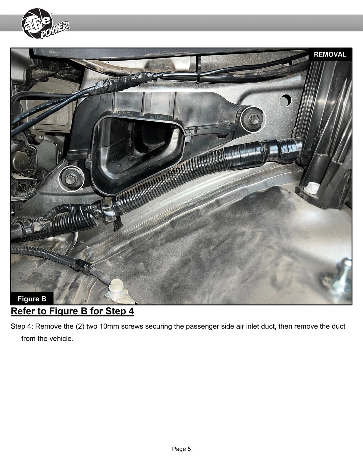 aFe 24-25mm GX550 V6-3.4L Momentum GT Cold Air Intake | Lexus GX (23-26) (50-70124D)