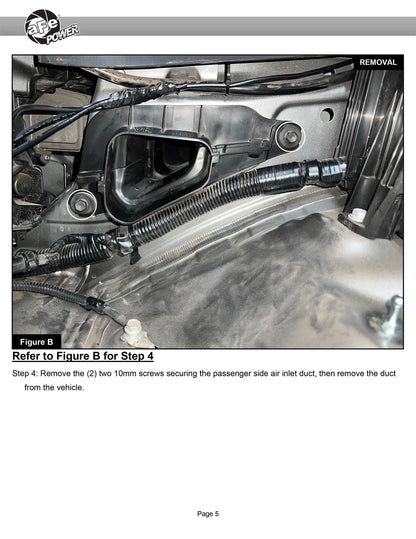 aFe 24-25mm GX550 V6-3.4L Momentum GT Cold Air Intake | Lexus GX (23-26) (50-70124D)