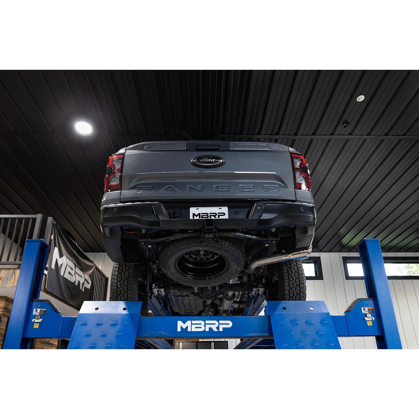 MBRP 2.7L 2.5 into 3in Single Side Exit Cat Back | Ford Ranger (24+)