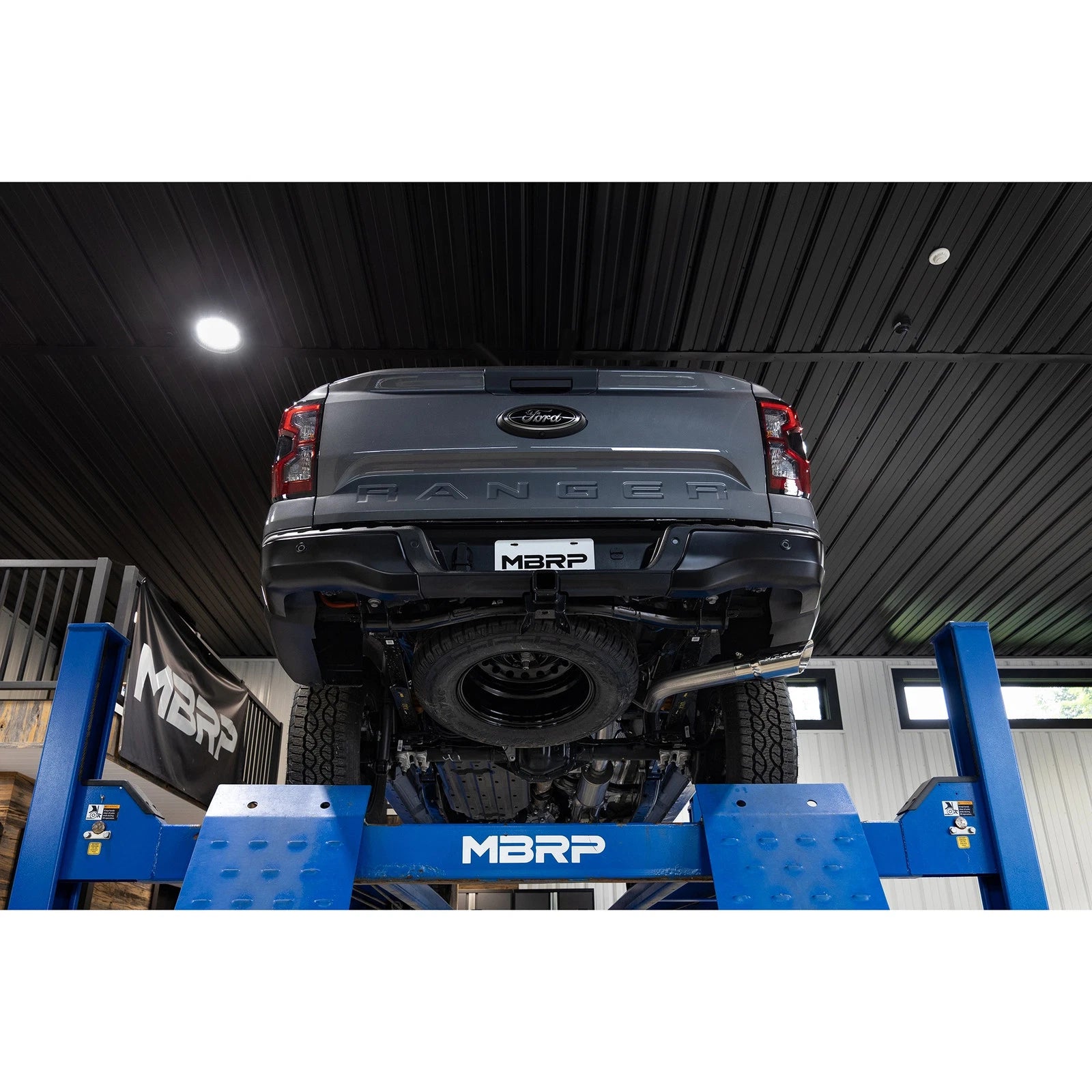 MBRP 2.7L 2.5 into 3in Single Side Exit Cat Back | Ford Ranger (24+)