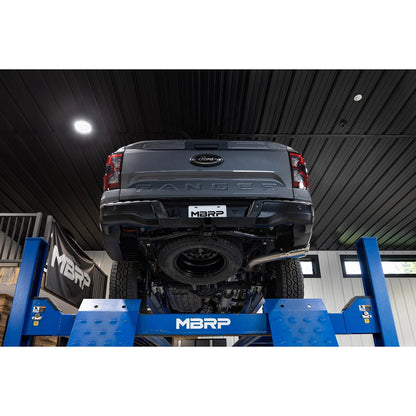 MBRP 2.7L 2.5 into 3in Single Side Exit Cat Back | Ford Ranger (24+)