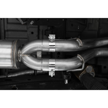 MBRP 2.5in Turn Down 3in Cat Back | Chevrolet Silverado/Sierra ZR2/AT4X 6.2L (22-23) (S5006304)