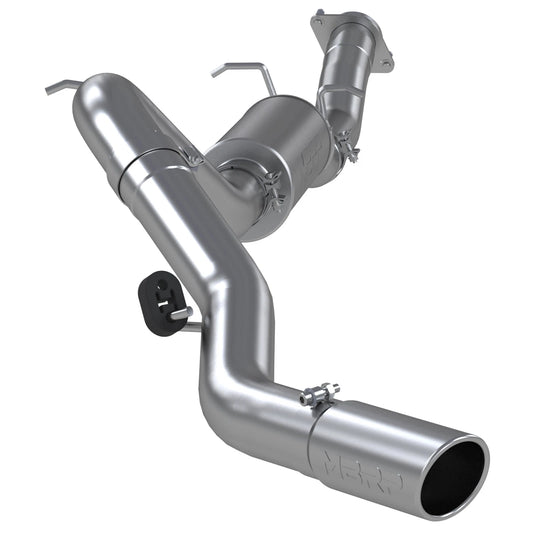 MBRP 3.5in Alum Cat-Back Single Side Exit Exhaust | Chevy/GMC 2500HD 6.0L V8 (07-10) (S5078AL)