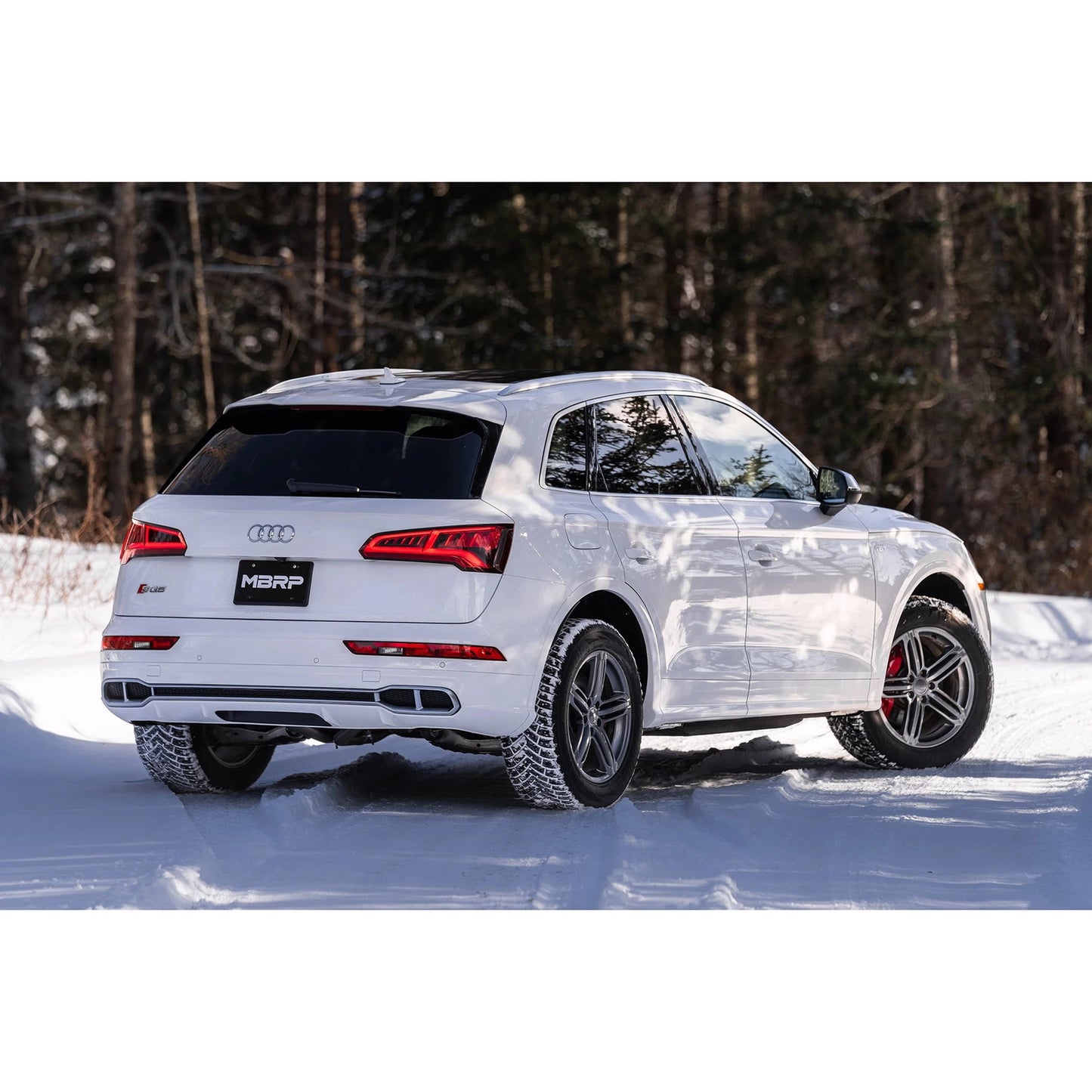 MBRP 2.5in Axle-Back Dual Rear Exit Exhaust | Audi SQ5 3.0T (18-21) T304 (S5604304)