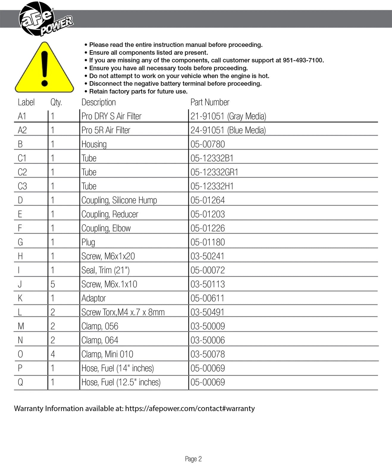 aFe MagnumFORCE Stage-2 CAI w/ Pro 5R & Electric Fan | GM 1500 5.3L/6.2L (14-17) (54-12332)
