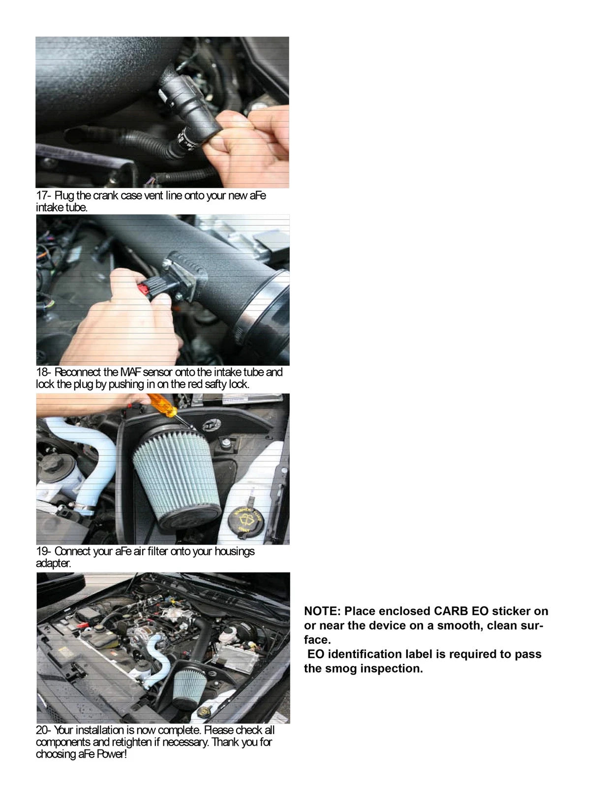 aFe Magnum FORCE Stage-2 Cold Air Intake | Ford Crown Victoria (05-10) V8-4.6L (54-11692)