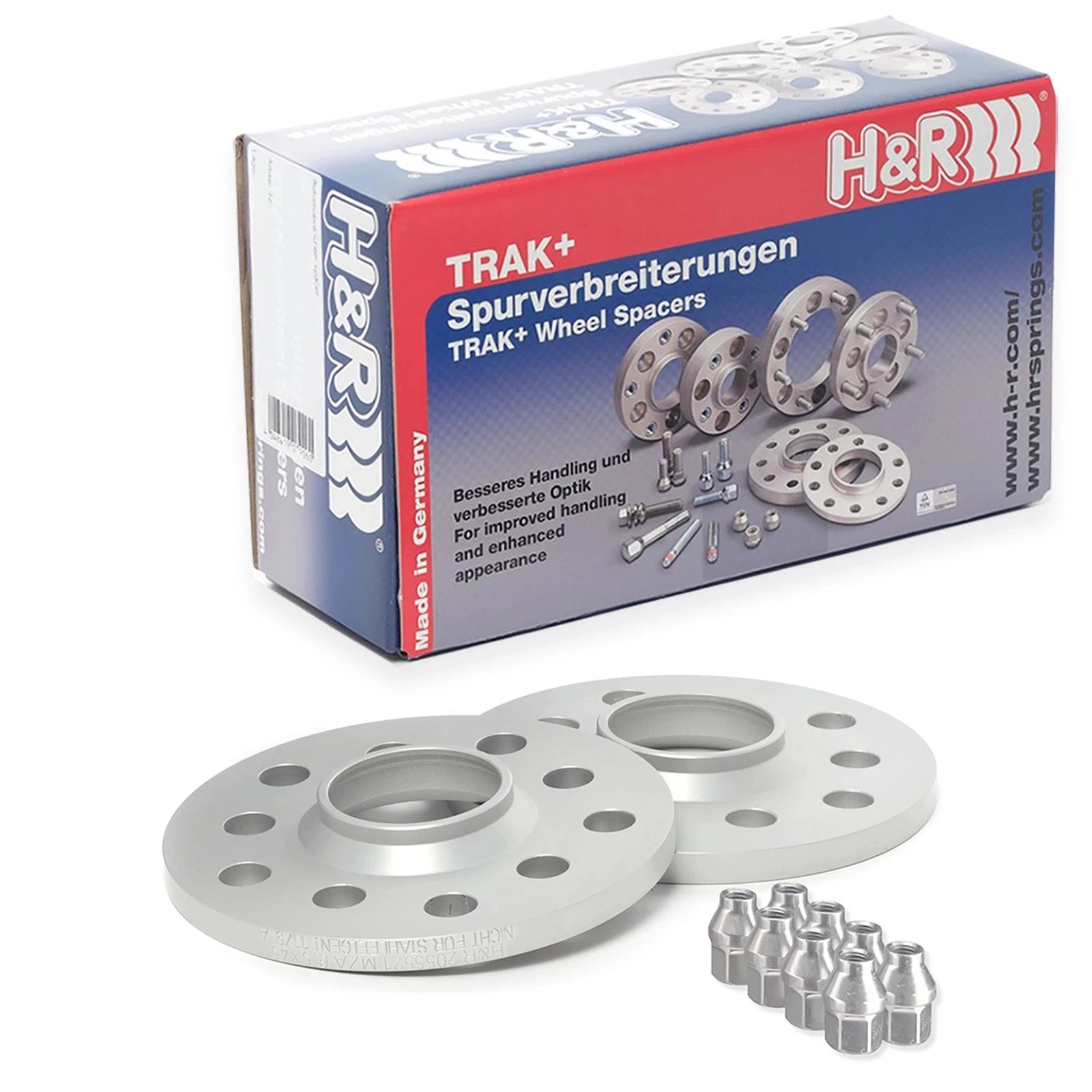 H&R 2865642MZ5 DRS-MZ 14 mm Wheel Spacers Kit Set Pair for 2017-24 Tesla Model 3
