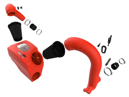 aFe Momentum GT Red Pro Dry S Cold Air Intake | Ford Explorer ST V6-3.0L TT (20-23) (50-70076KR)