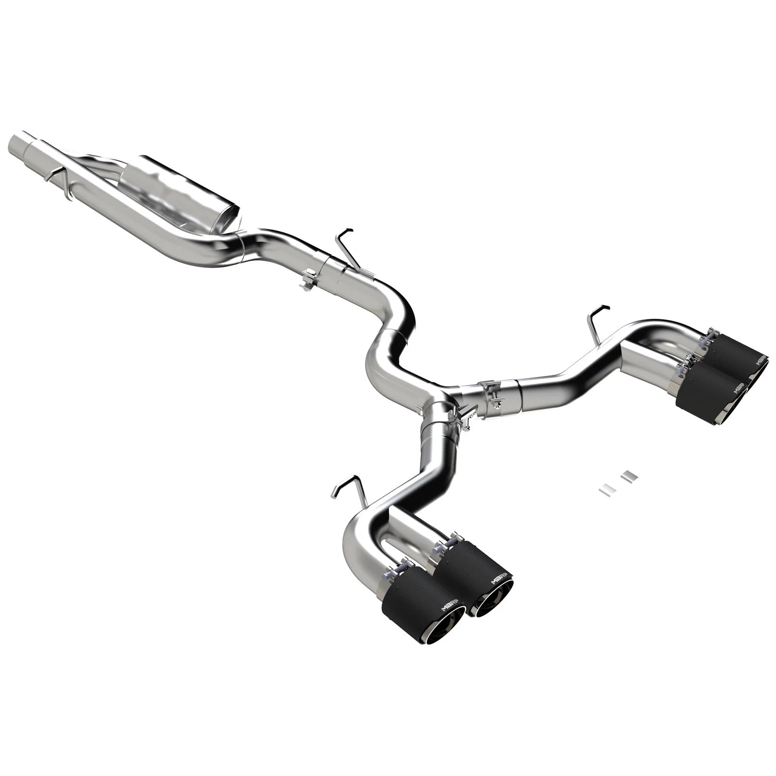 MBRP 3in Cat-Back Quad Tip Exhaust | VW Golf R Mk8 (22+) (S46123CF)