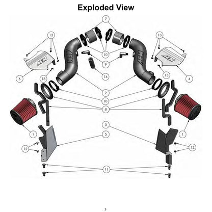 AEM Performance Cold Air Intake | 2009-2017 Nissan 370Z 3.7L (21-821DS)