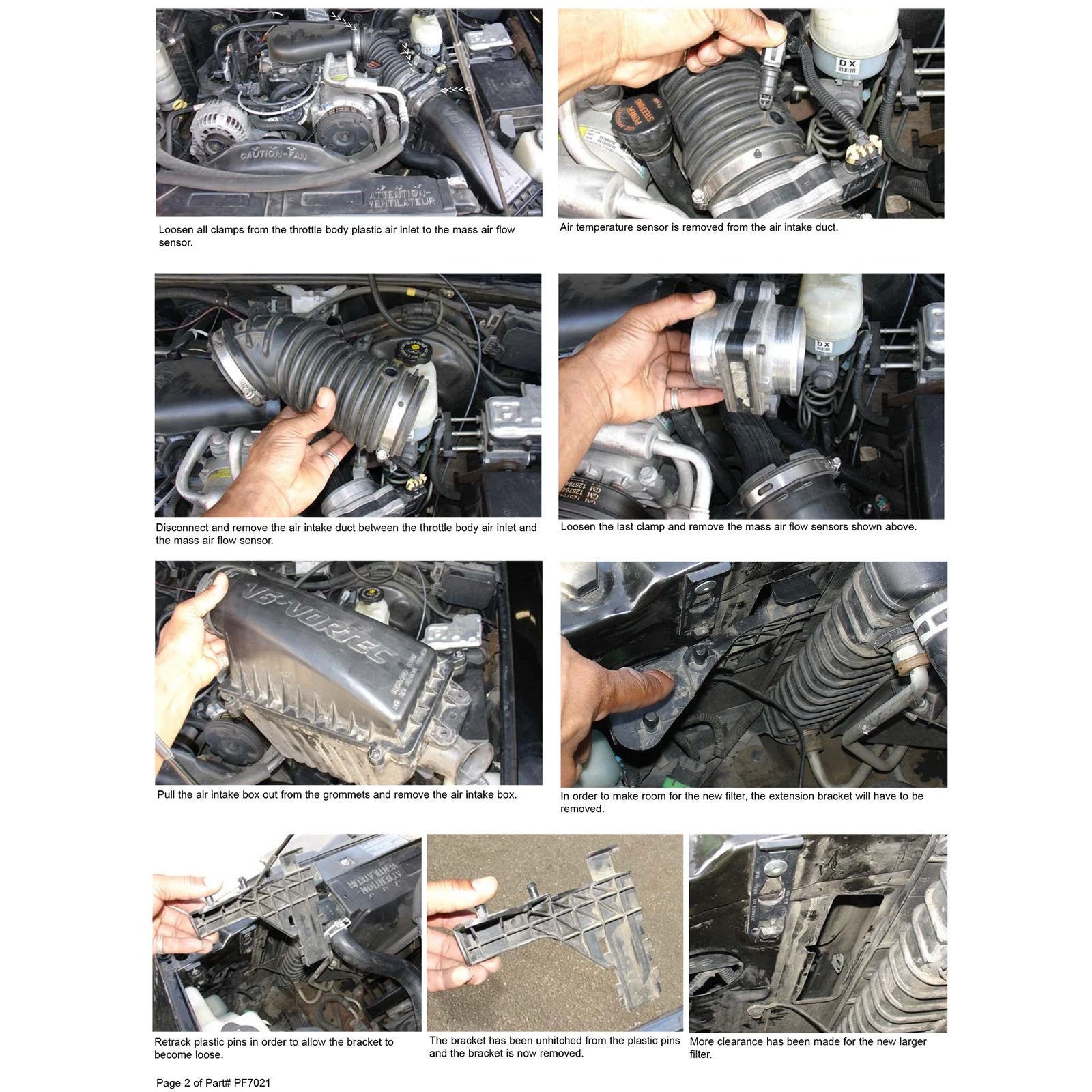 Injen 4.3L V6 Wrinkle Black Power-Flow Air Intake System | Chevrolet Blazer / Gmc S15 Jimmy / S10 Blazer / Sonoma / Porsche Cayenne (73-12)(PF7021WB)