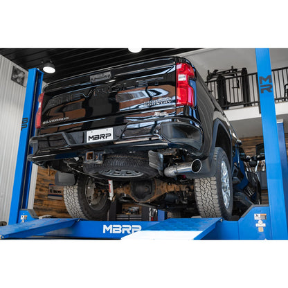 MBRP 4in Mandrel Bent Tubing D&S Cat Back Exhaust | Silverado 2500/3500 HD (20+) (S6059304)