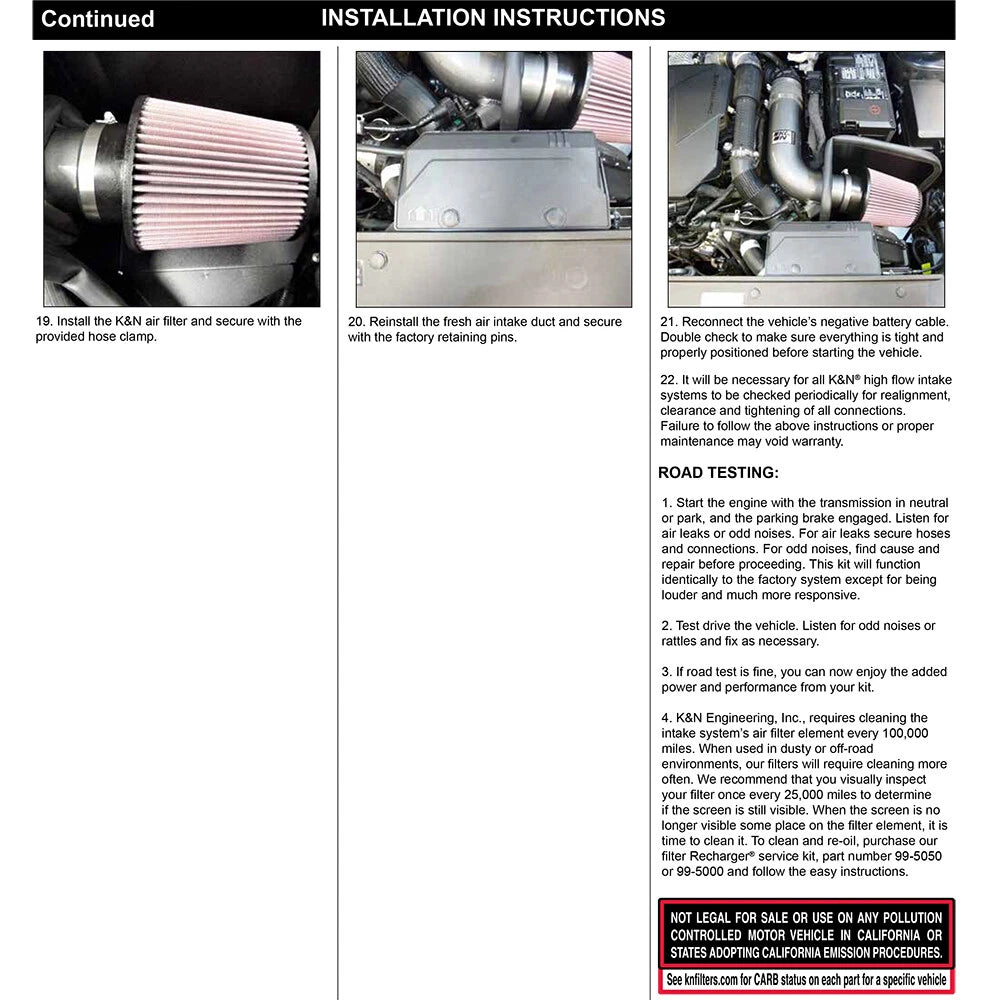 K&N Typhoon Cold Air Intake | Kia Sorento (69-5328TC)