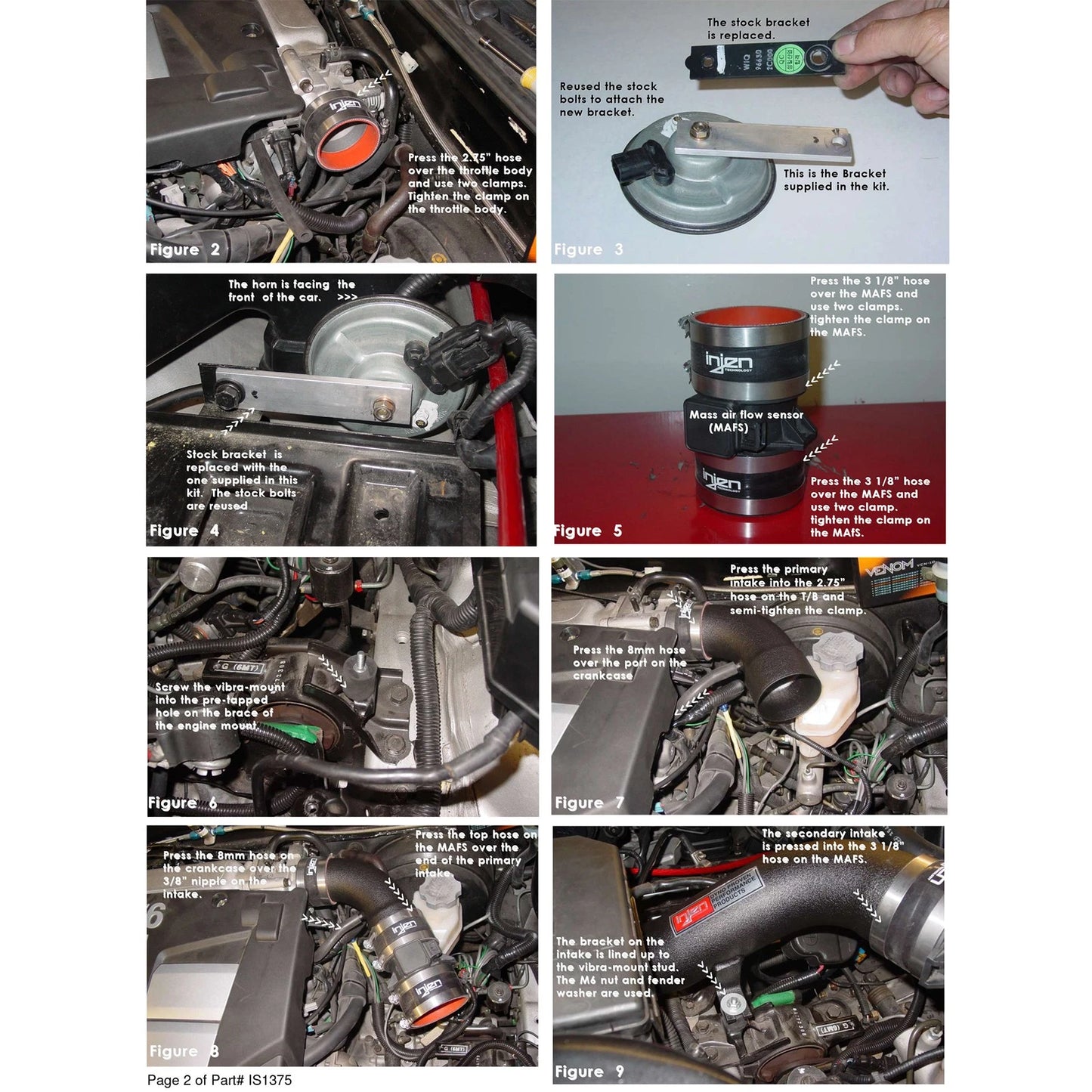 Injen Polished Short Ram Intake | Hyundai Tiburon V6 (03-04) (IS1375P)