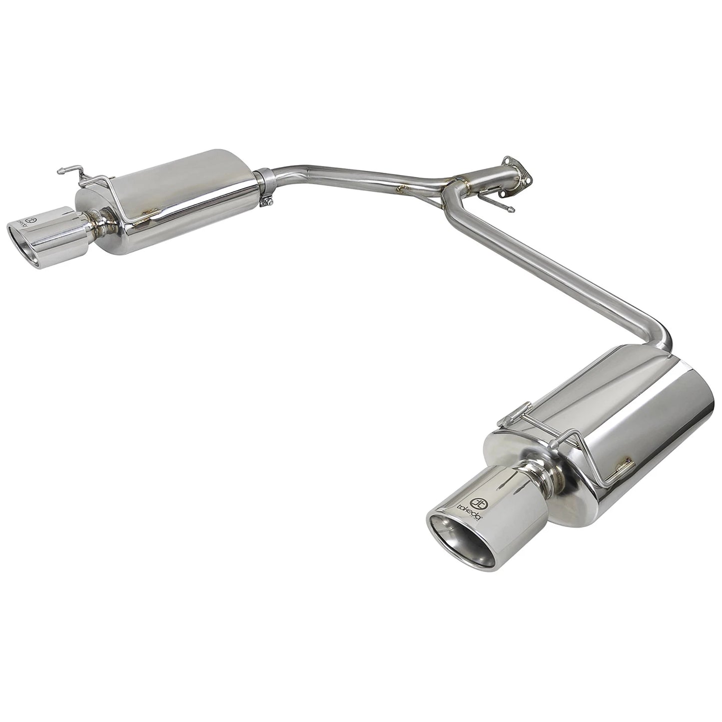 aFe Takeda 1-3/4-2-1/4in SS Axle-Back Exhaust | Honda Accord 13-16 2.4L (49-36604)