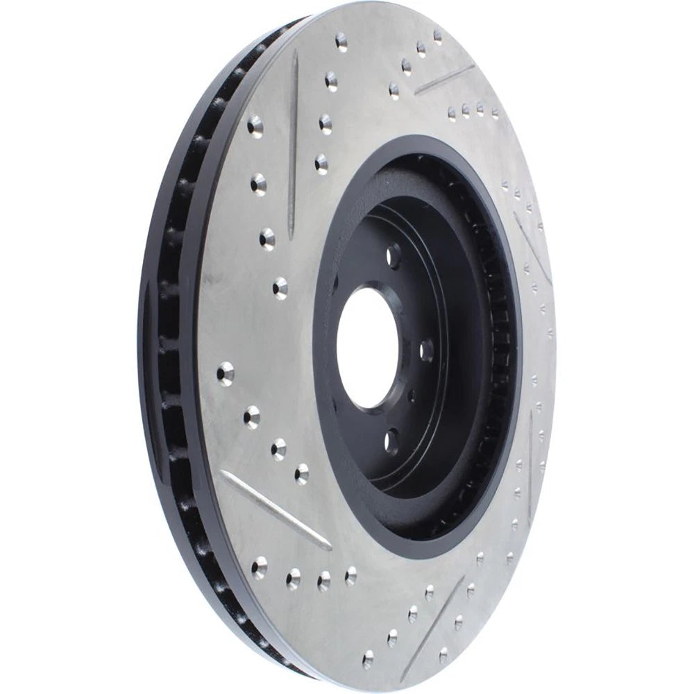 StopTech Drilled & Slotted Sport Rotor - Front Left | Multiple Fitments (127.42100L)