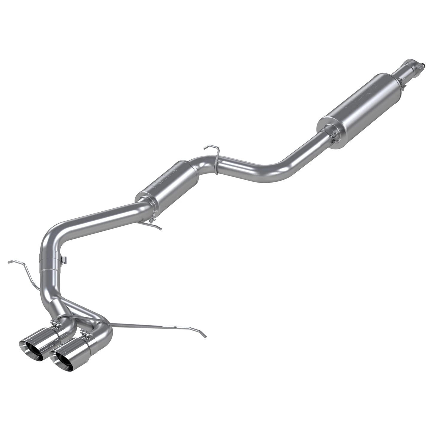 MBRP 3in Dual Center Outlet Cat-Back Exhaust | Ford Focus ST 2.0L EcoBoost (13-14) (S4200AL)
