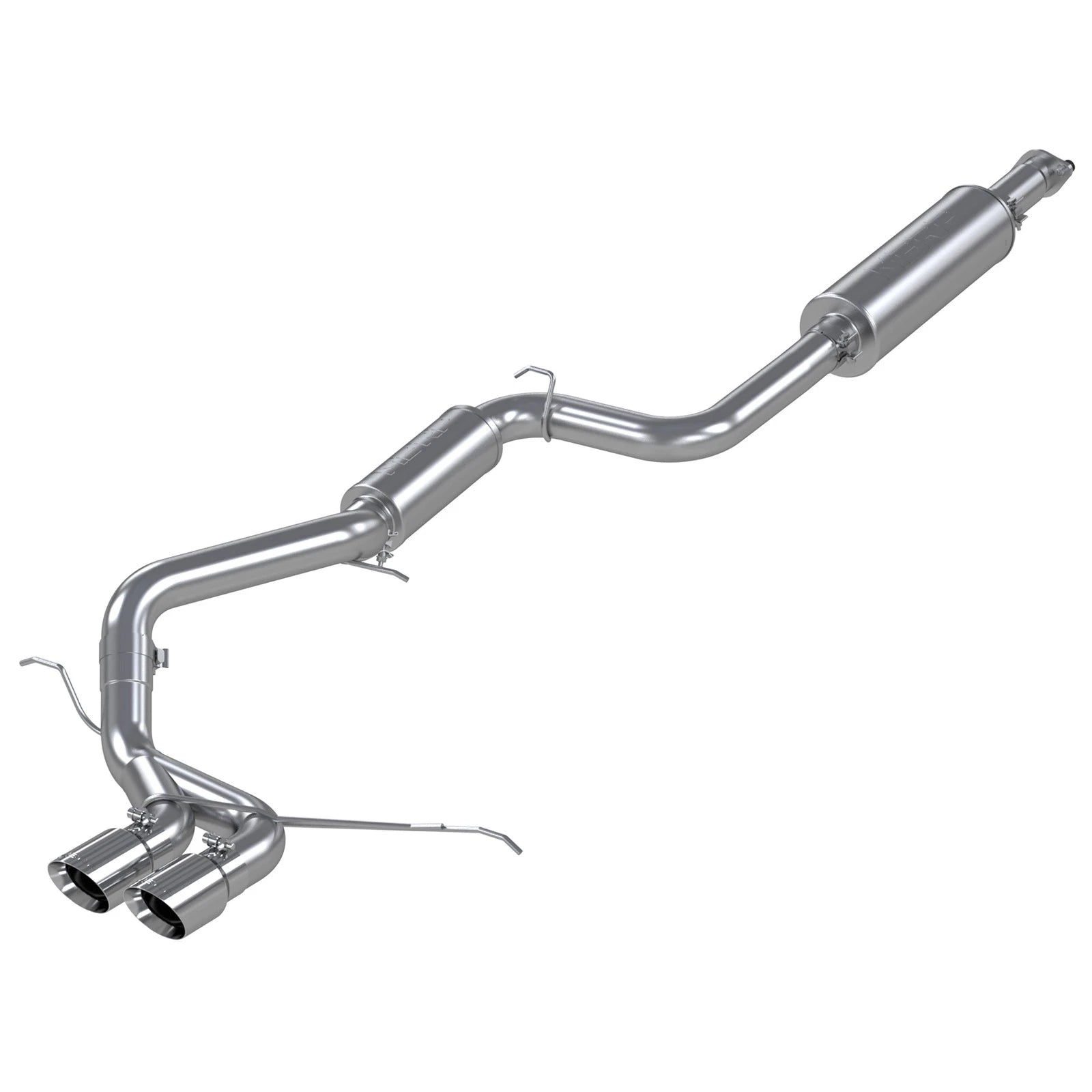 MBRP 3in Dual Center Outlet Cat-Back Exhaust | Ford Focus ST 2.0L EcoBoost (13-14) (S4200AL)