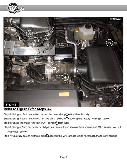 aFe MagnumFORCE Momentum GT Cold Air Intake | Nissan Patrol V8 (13-15) (51-76103) (SPF5176103)