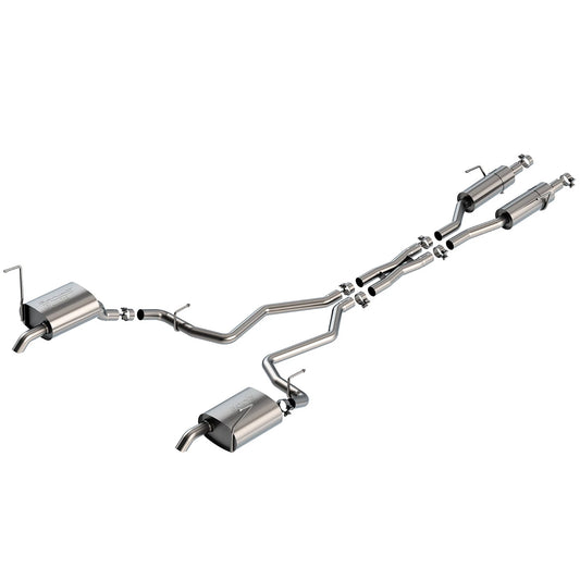 Borla 21-23 Jeep Grand Cherokee L S-Type Catback Exhaust Turndown Tips | Jeep Grand Cherokee L (21-23) (140906)