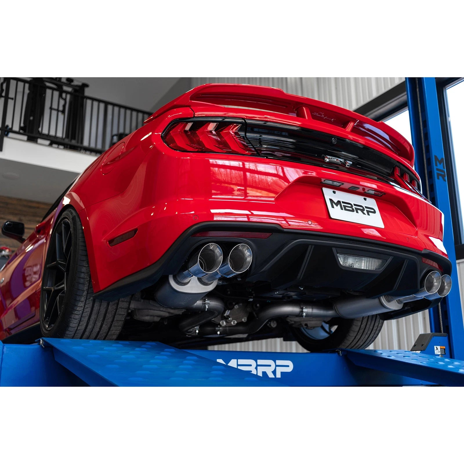 MBRP Perf SS 3" Street Quad Exit Catback | Ford Mustang GT (18-21) (S7205304)