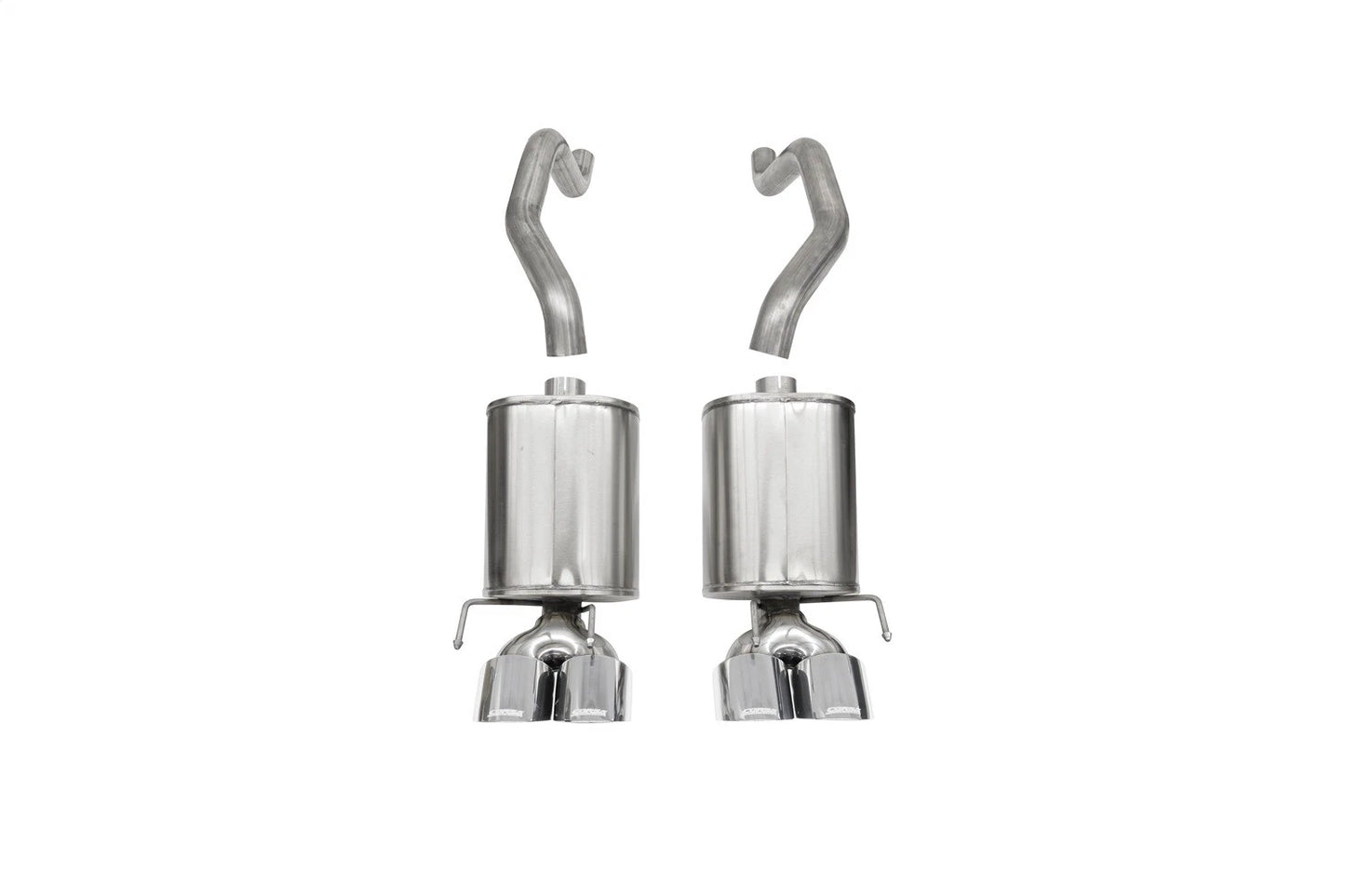 CORSA Xtreme, Sport / 2.5 in Axle-Back 4.5 in Twin Tips | 2009-2013 Corvette C6 (21012, 21011)