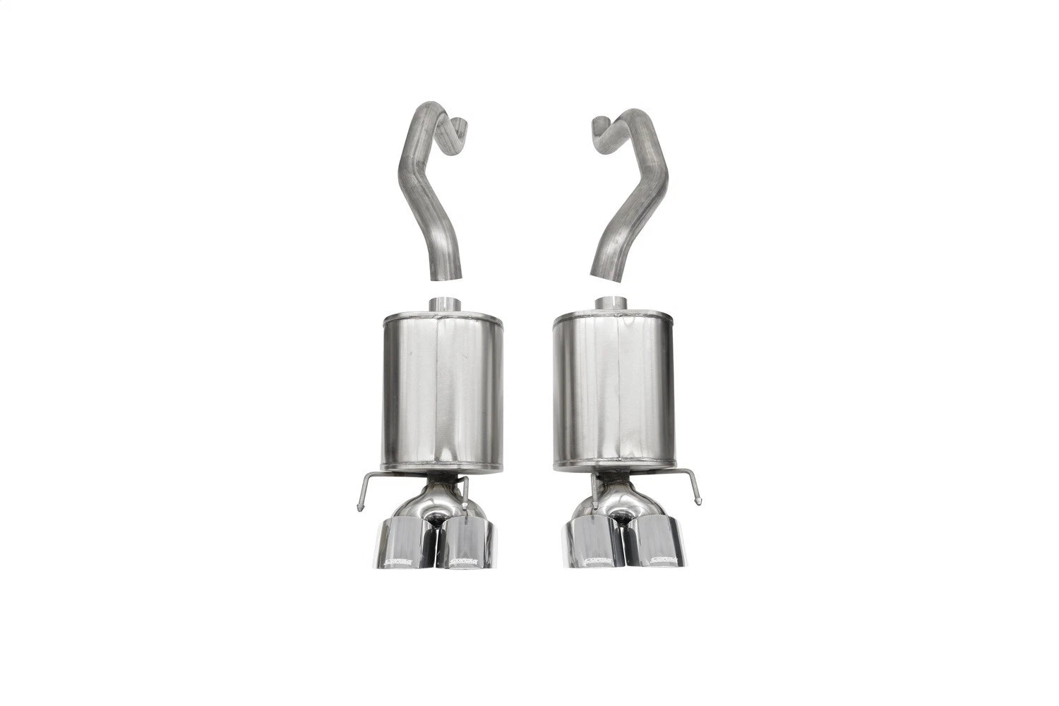 CORSA Xtreme, Sport / 2.5 in Axle-Back 4.5 in Twin Tips | 2009-2013 Corvette C6 (21012, 21011)