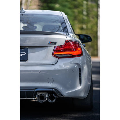 MBRP Stainless Steel 3" Resonator-Back | BMW M2 (18-21) (S45023CF)