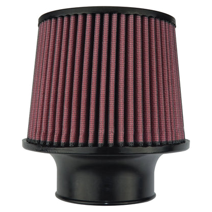 Injen High Perf 3.00in Black Air Filter | Universal 6x5x5 Pleat | (X-1014-BR)