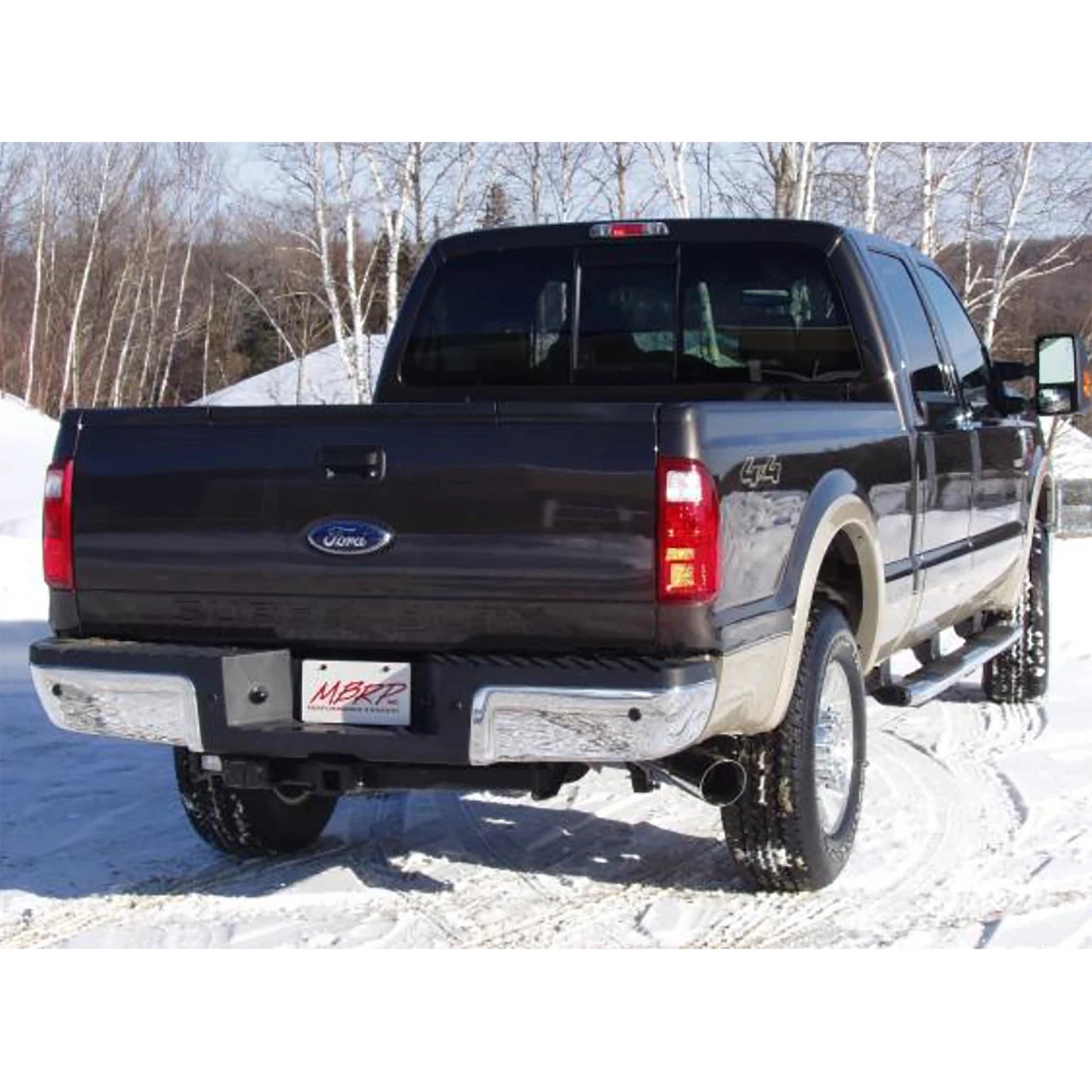 MBRP 4in. Filter Back Single Side Exhaust | Ford F250/350/450 6.4L (08-09) (S6242409)