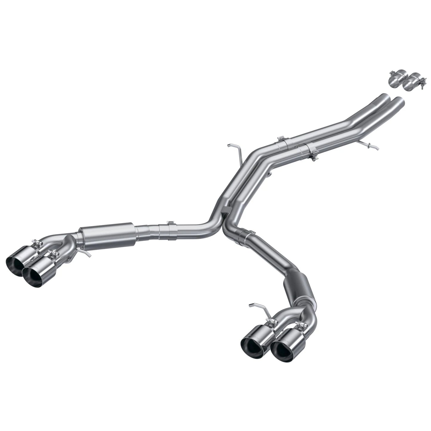 MBRP Cat-Back Exhaust System | 2018-2024 Audi S4/S5 (S4607304/CF)