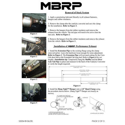 MBRP 3in Aluminum Cat-Back Single Side Exit Exhaust | Chevy Silverado 1500 09 (S5054AL)