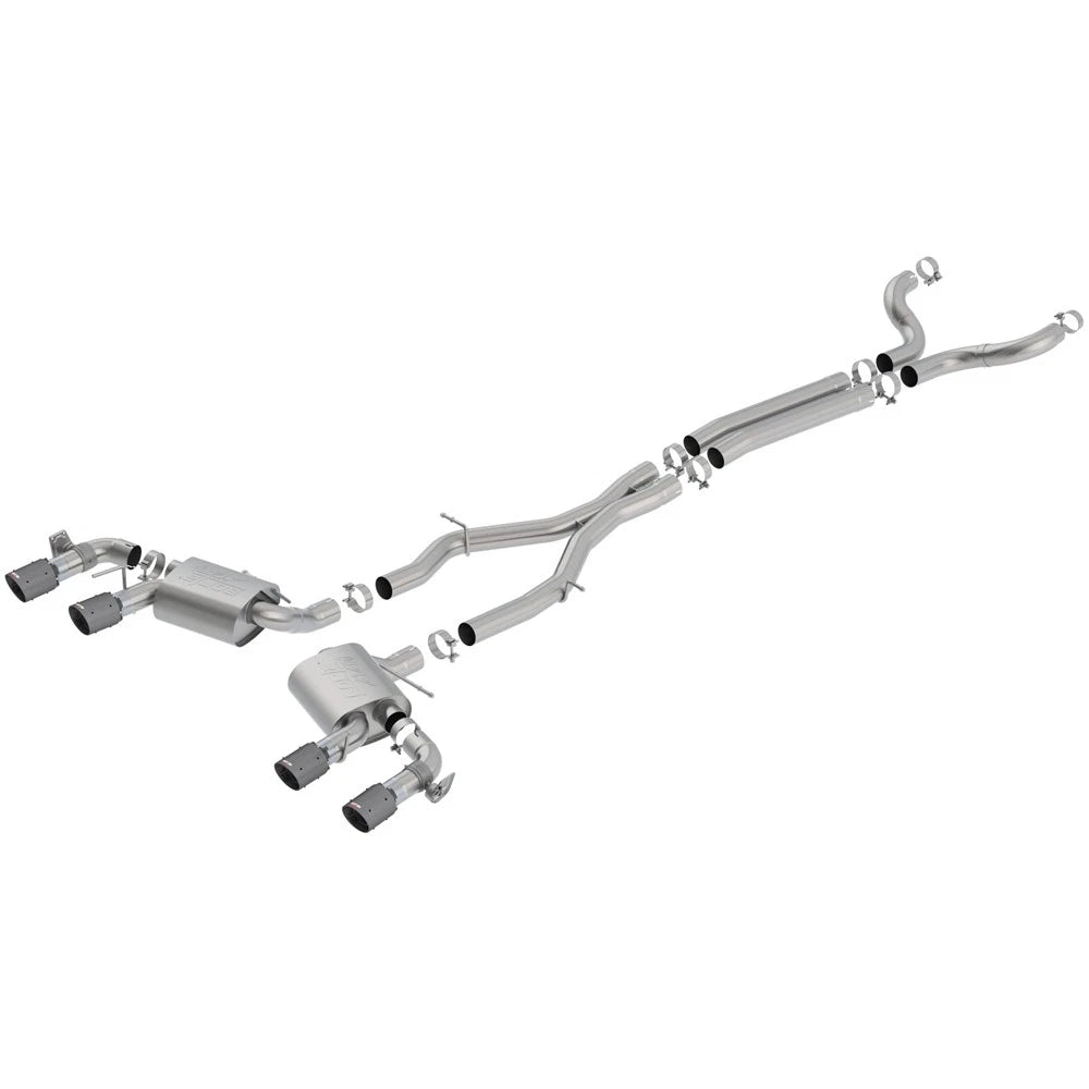 Borla Cat-Back Exhaust System - ATAK | 2017-2020 Chevrolet Camaro ZL1 6.2L (140727)