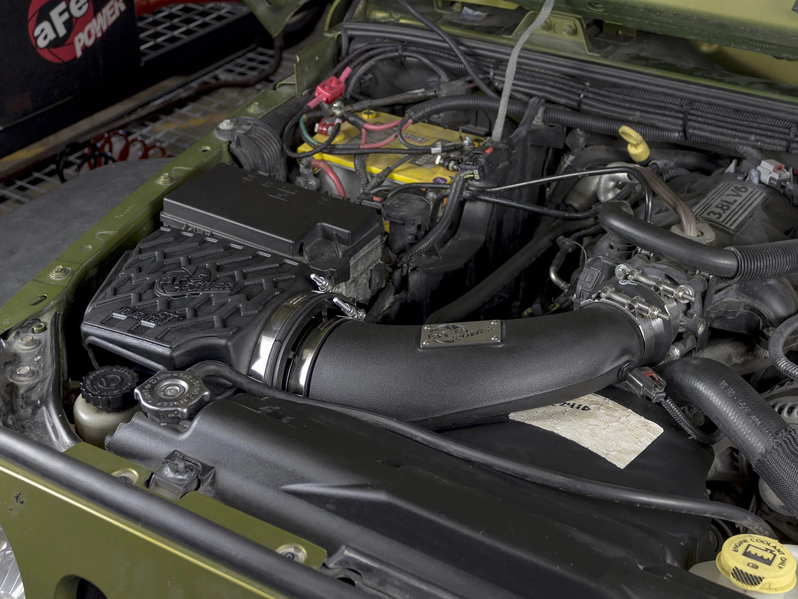 aFe Momentum GT Cold Air Intake System w/ Pro 5R Media | Jeep Wrangler (07-11) (54-76213)
