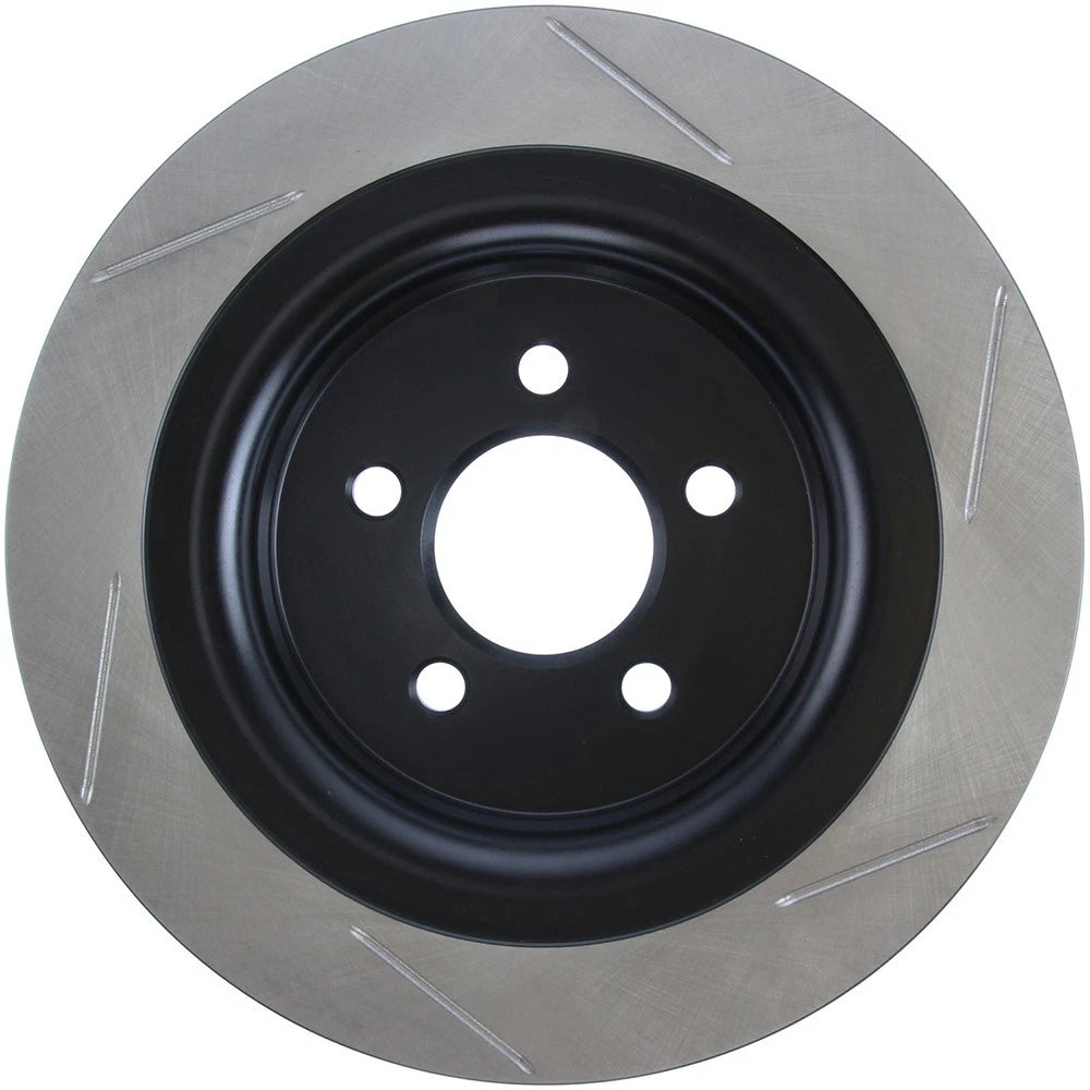 Stoptech BBCs Rear Slotted Brake Rotor | 2015 Ford Mustang GT (126.61109SL)