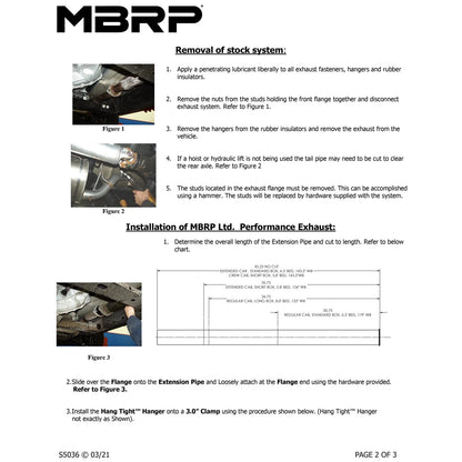 MBRP 3in. Cat-Back Single Side Exit Exhaust | Chevrolet/GMC 1500 (07-08) (S5036AL)