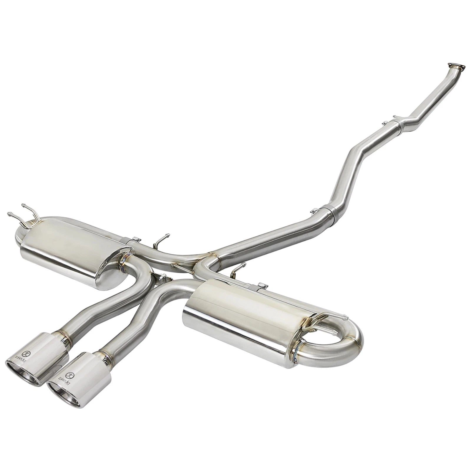 aFe Takeda 3in to 2.5in SS Cat-Back Exhaust Honda Civic Si (17-21) (49-36621-L)