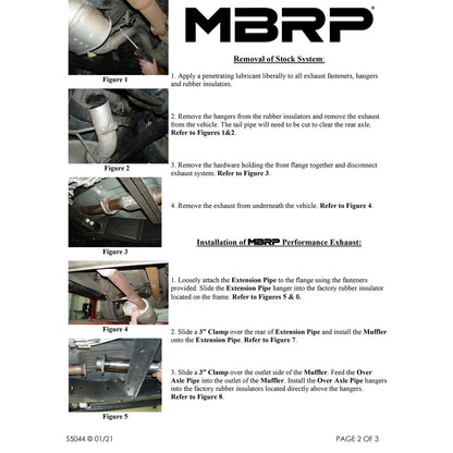 MBRP 3in. Cat-Back Single Side Exit Exhaust | Chevy/GMC Yukon/Tahoe 5.3L (07) (S5044409)